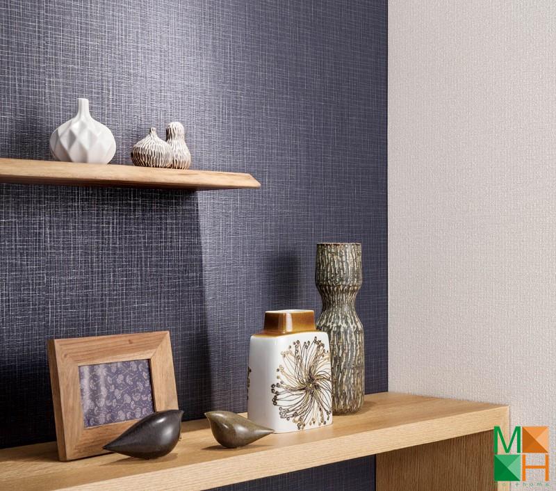 Giấy dán tường Nhật Bản giả vải hiện đại P196_02_6446_6447 Giấy dán tường Nhật Bản giả vải hiện đại P196_02_6446_6447