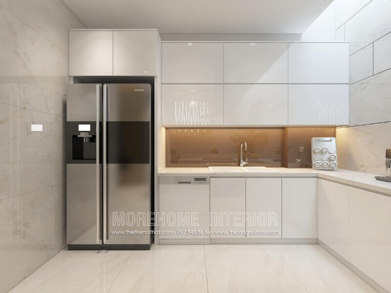 Sử dụng tủ bếp gỗ chữ L là phương pháp giúp tối ưu và tiết kiêm không gian một cách tốt nhất và hiệu quả nhất mà vẫn đảm bảo tính thẩm mỹ cho ngôi nhà của bạn. Thiết kế tủ bếp đẹp